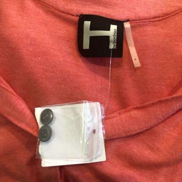 🌸H by Bordeaux Hi-Lo Button Shirt Dress - Picture 6 of 7